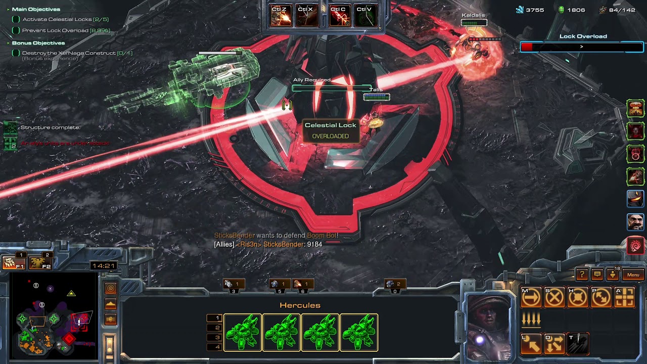StarCraft II Co-op: Brutal+6 on Lock and Load with Swann