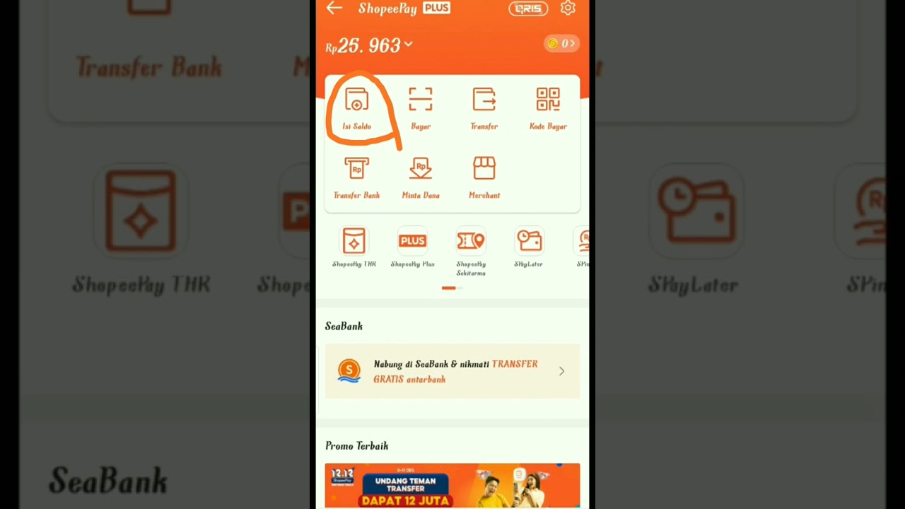 CARA TOP UP ISI SALDO SHOPEE PAY MUDAH #tutorial