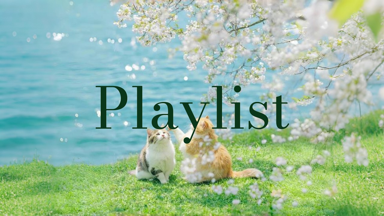 [Playlist] 🎵 Весенний день, прогулка по цветочной тропе 🌸 Нежный весенний поп