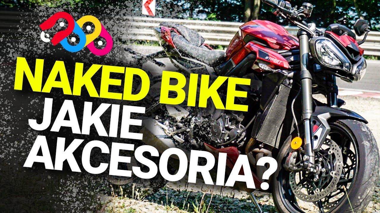 Triumph Street Triple 765 RS | Niezbędne akcesoria motocyklowe dla naked bike.