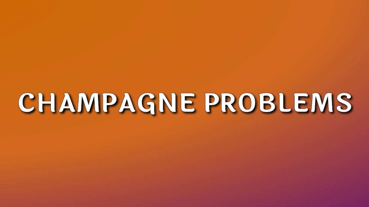 Taylor Swift - Champagne Problems (Lyrics)