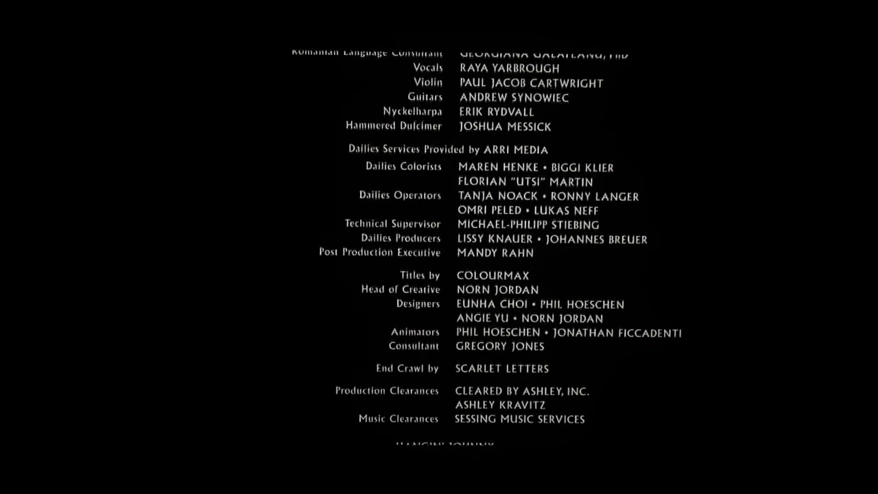 Closing Logos The Last Voyage of the Demeter (AD)