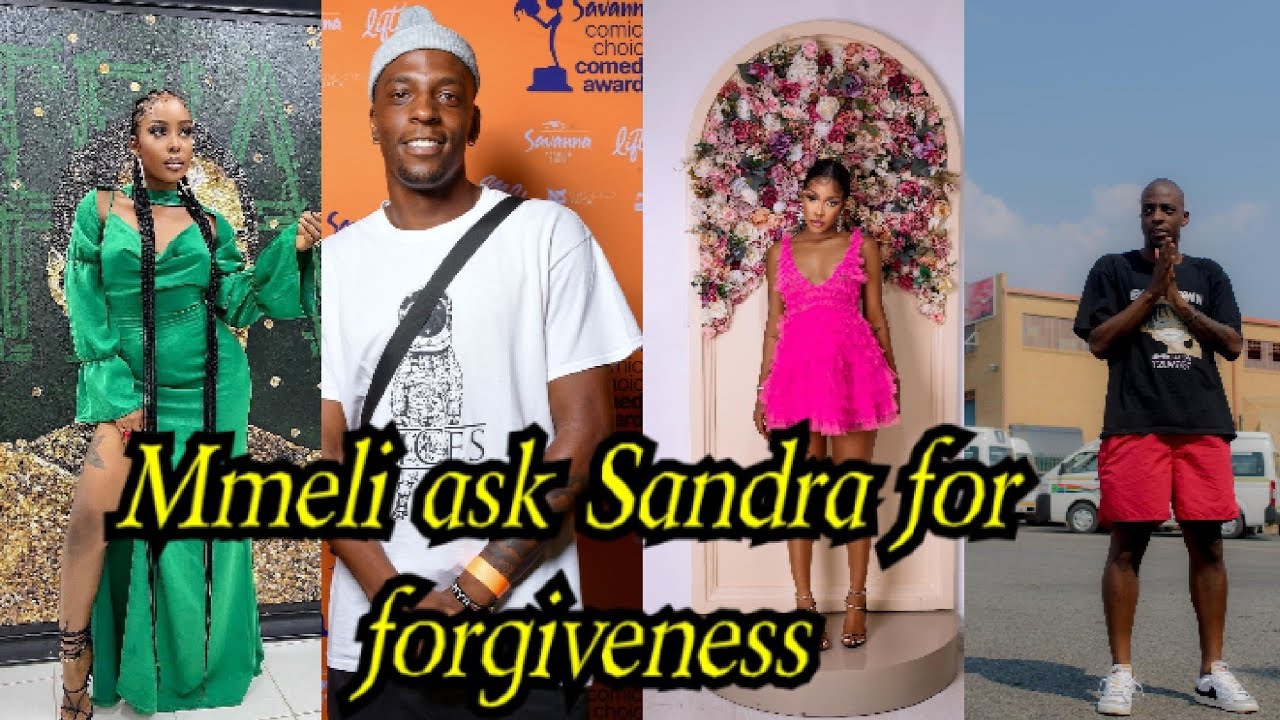 Mmeli publicly begs Sandra to forgive him after playing around with her