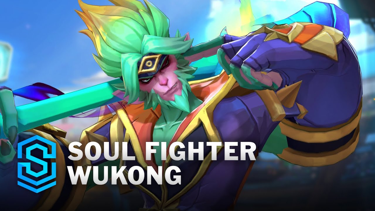 Soul Fighter Wukong Wild Rift Skin Spotlight