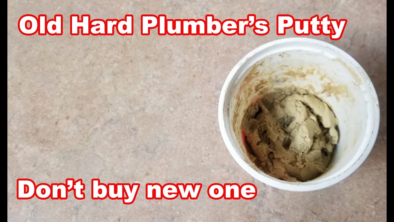 How to soften plumber's putty   Sep 13, 2020