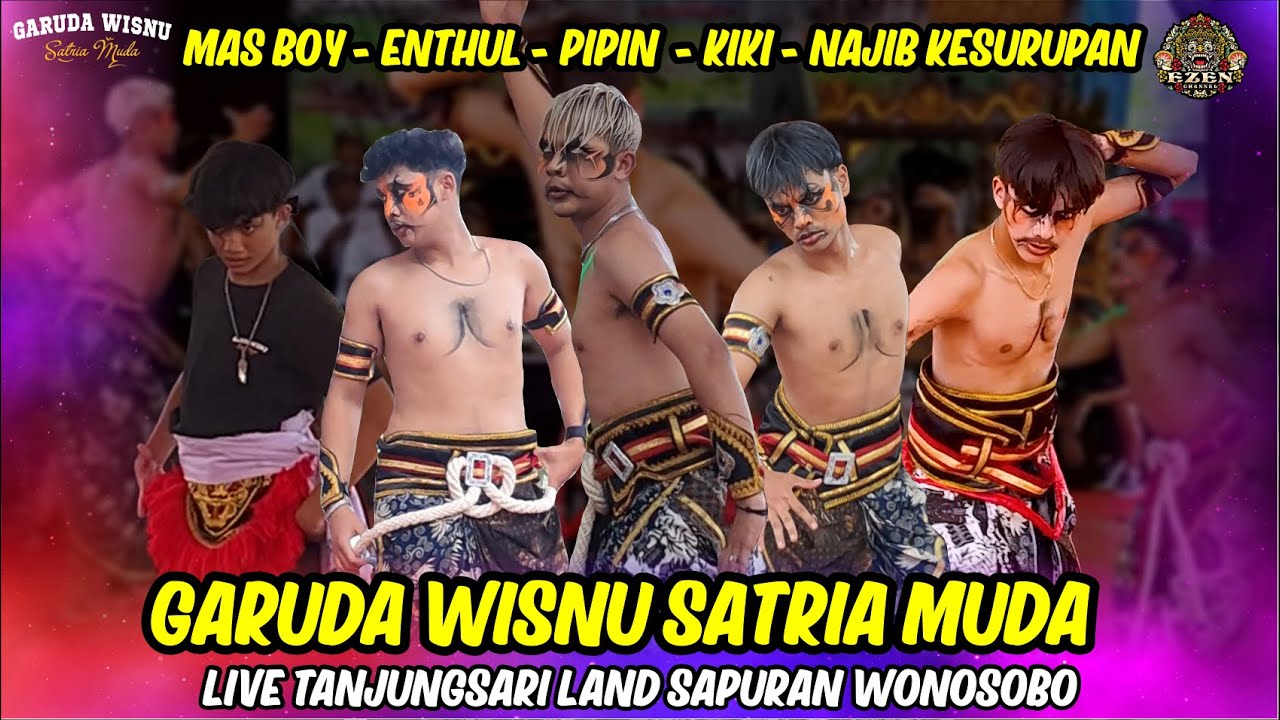 FULL SURUP!!! MAS BOY ENTHUL PIPIN KIKI NAJIB KESURUPAN GWSM TERBARU GARUDA WISNU SATRIA MUDA