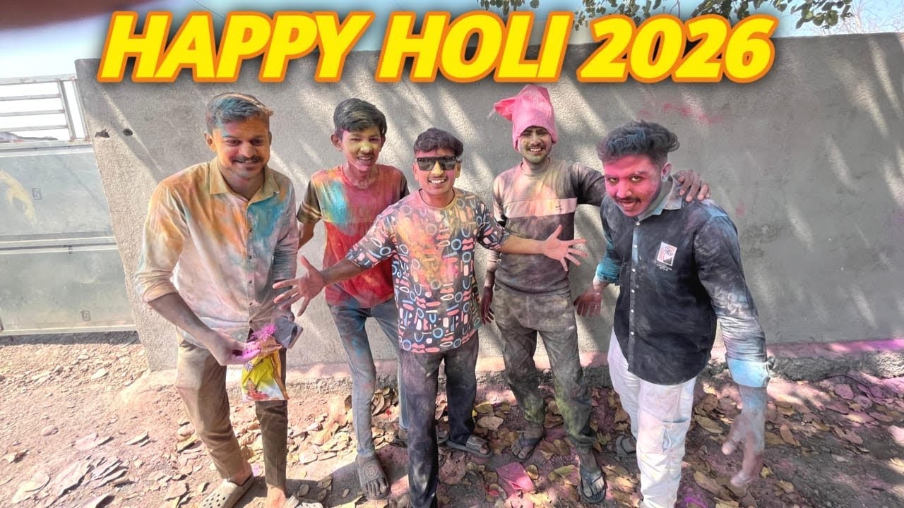 2026 happy Holi 😍🥳