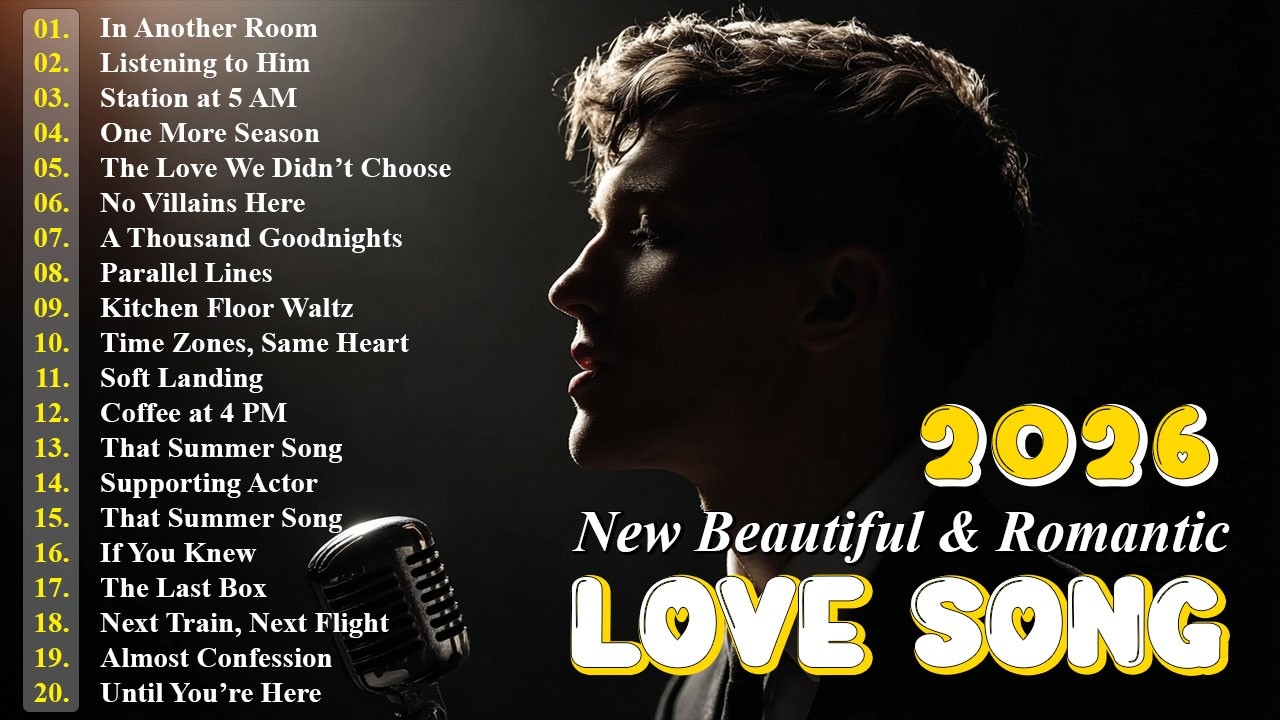 Beautiful Love Songs 2026 | Easy-Listening & Emotional Ballads | Relaxing Melodies
