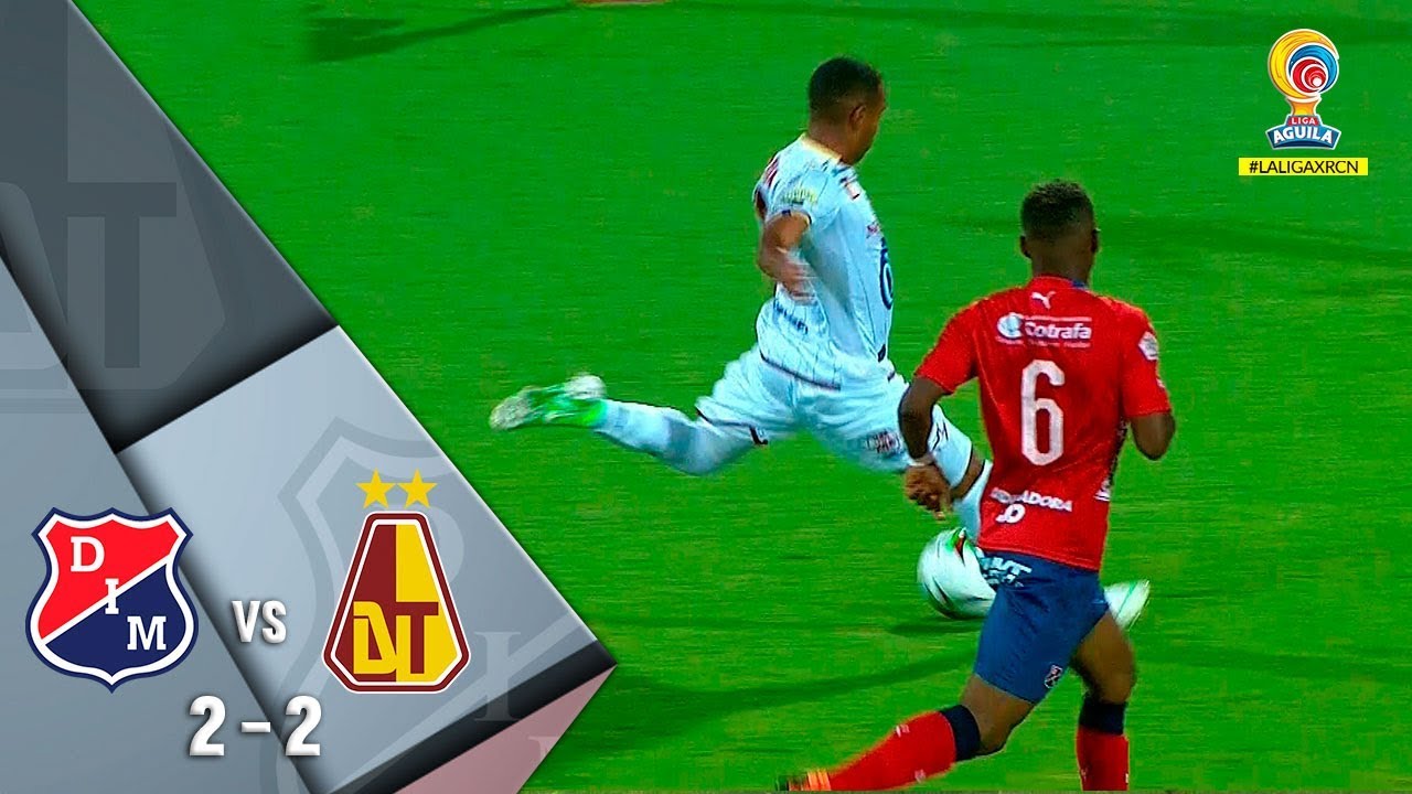 Medellín vs Tolima resumen y goles del empate 2-2 Semifinal de final ida Liga Águila 2018-II