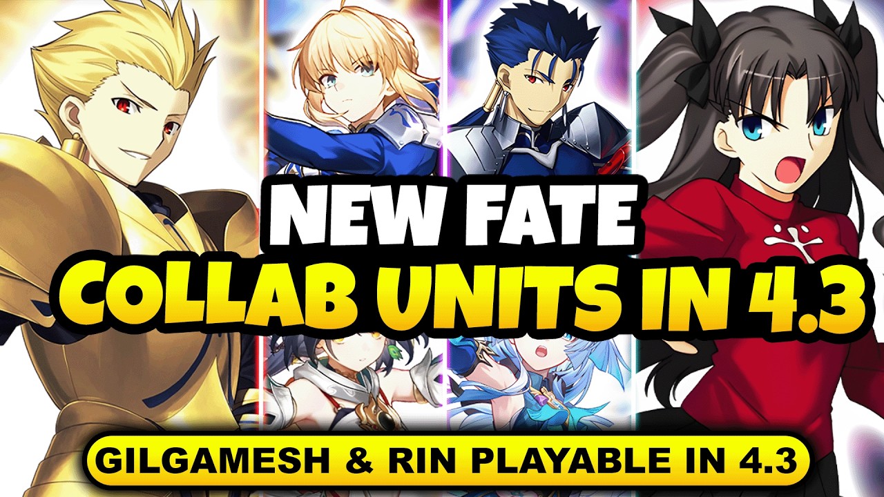 NEW UPDATE! GILGAMESH & RIN PLAYABLE IN VERSION 4.3 | NEW FATE UNITS IN 4.3 - Honkai Star Rail