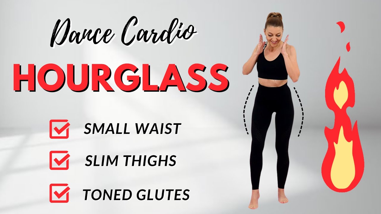 🔥40 Min DANCE CARDIO for an HOURGLASS FIGURE🔥SMALLER WAIST & SLIM THIGHS🔥NO JUMPING🔥NO REPEAT🔥