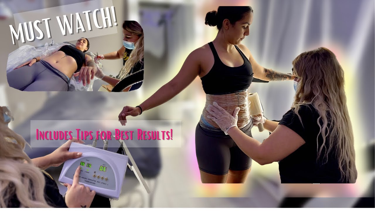 HOW TO USE THE INFRARED SAUNA BLANKET | How to wrap your client for the sauna treatment !