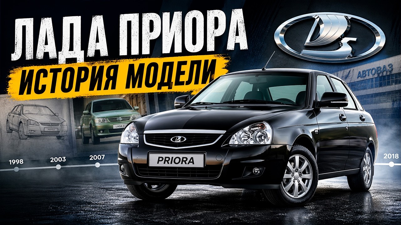 Лада Приора: История автолегенды