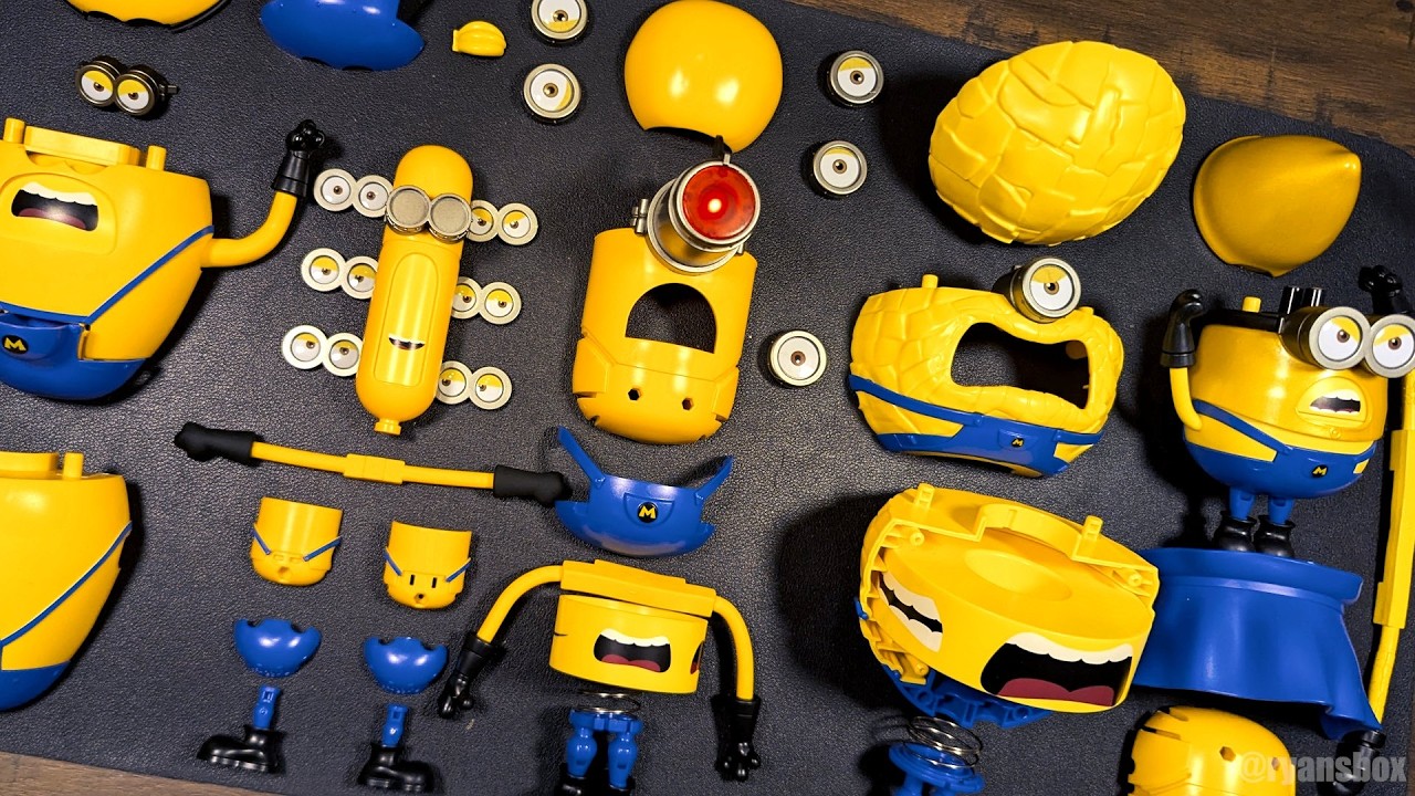 MEGA MINIONS model kit build ASMR
