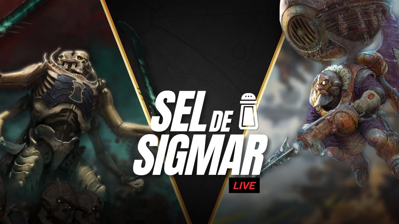 Age of Sigmar | Ossiarch Bonereapers vs Kharadron Overlords [LIVE]
