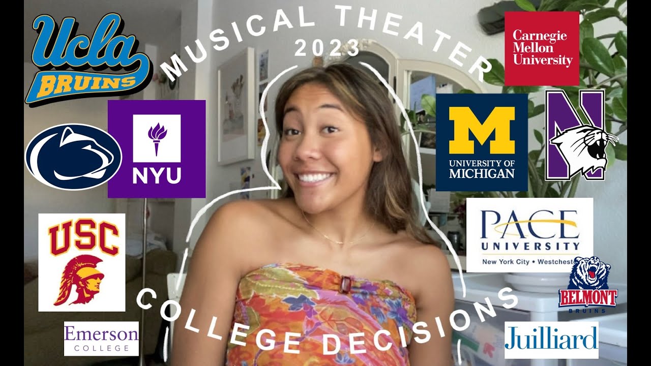 COLLEGE DECISIONS REACTIONS! Musical Theatre BFA