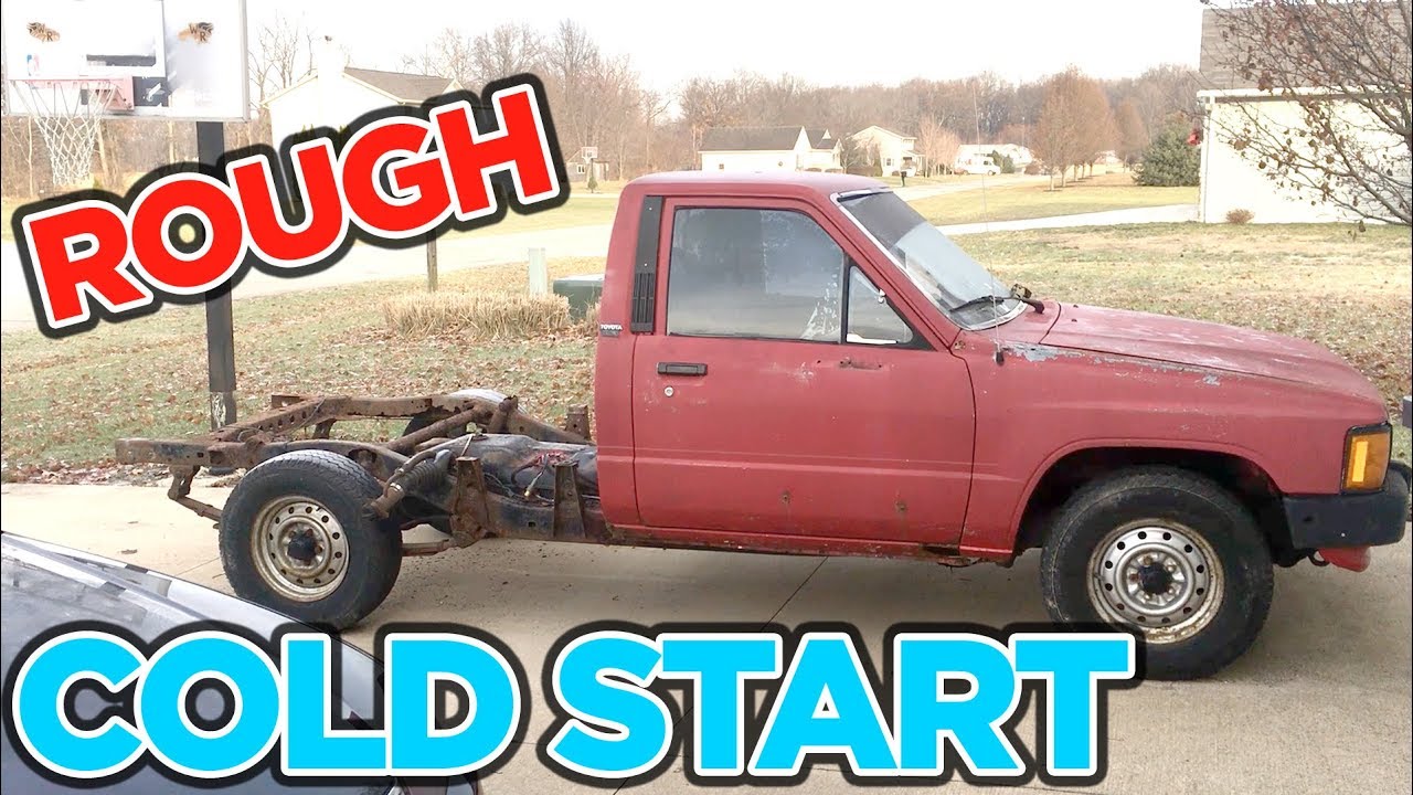 Cold Start: 1986 Toyota Pickup 22RE