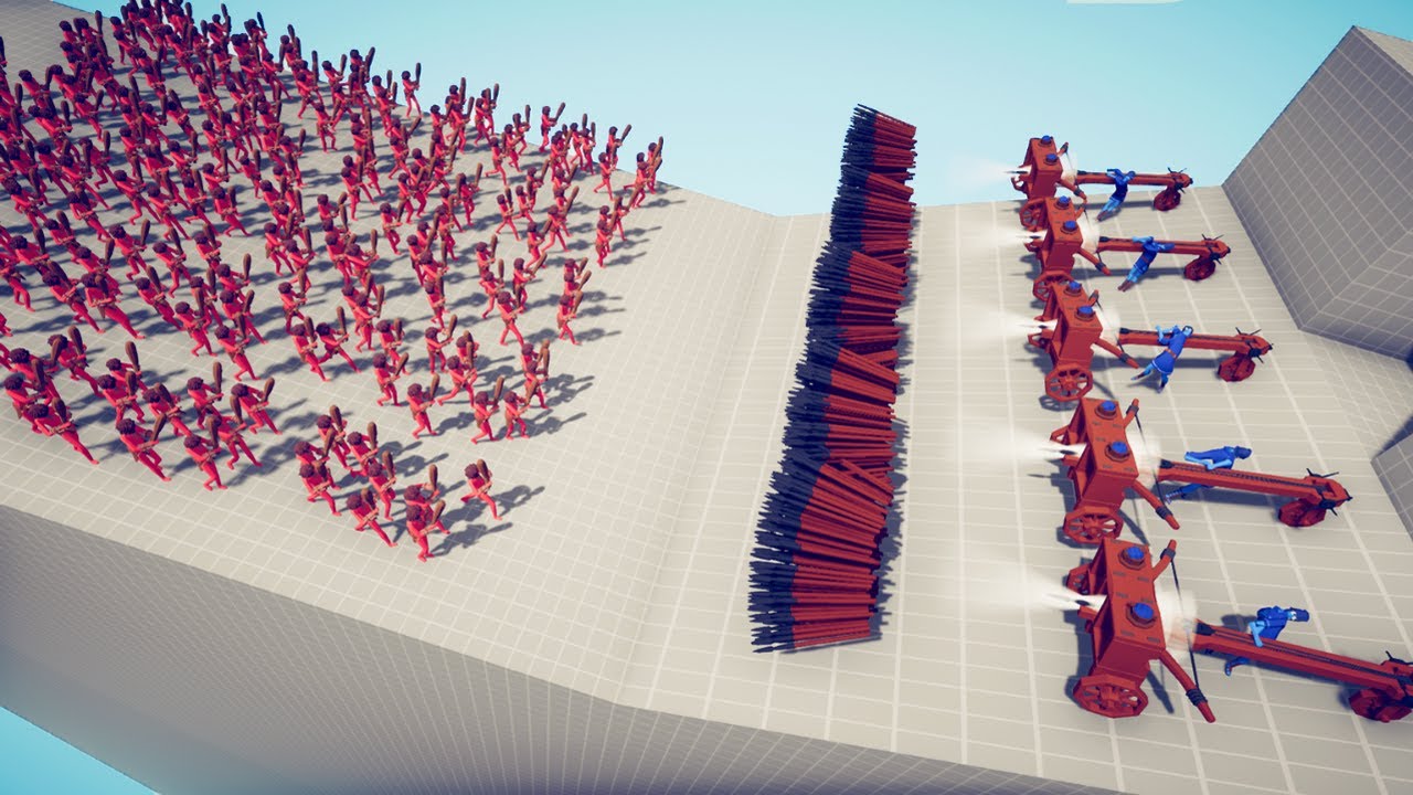 100x CLUBBERS vs 5x EVERY GOD - Totally Accurate Battle Simulator