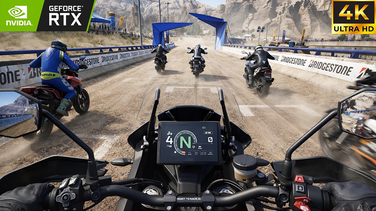 RIDE 6 - KTM 1290 Super Adventure R 2024 Rally - Gameplay (PC UHD) [4K120FPS]