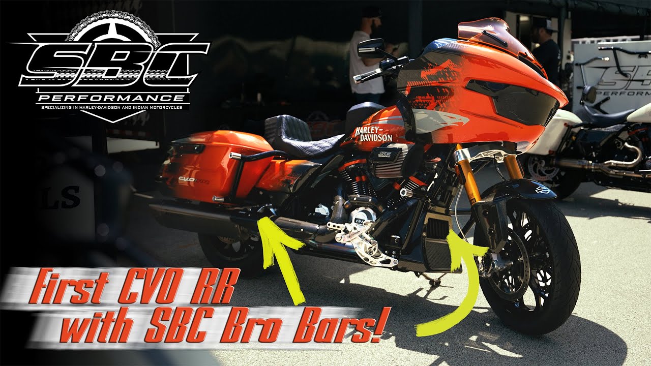 Harley CVO RR - Bro Bar Equipped!