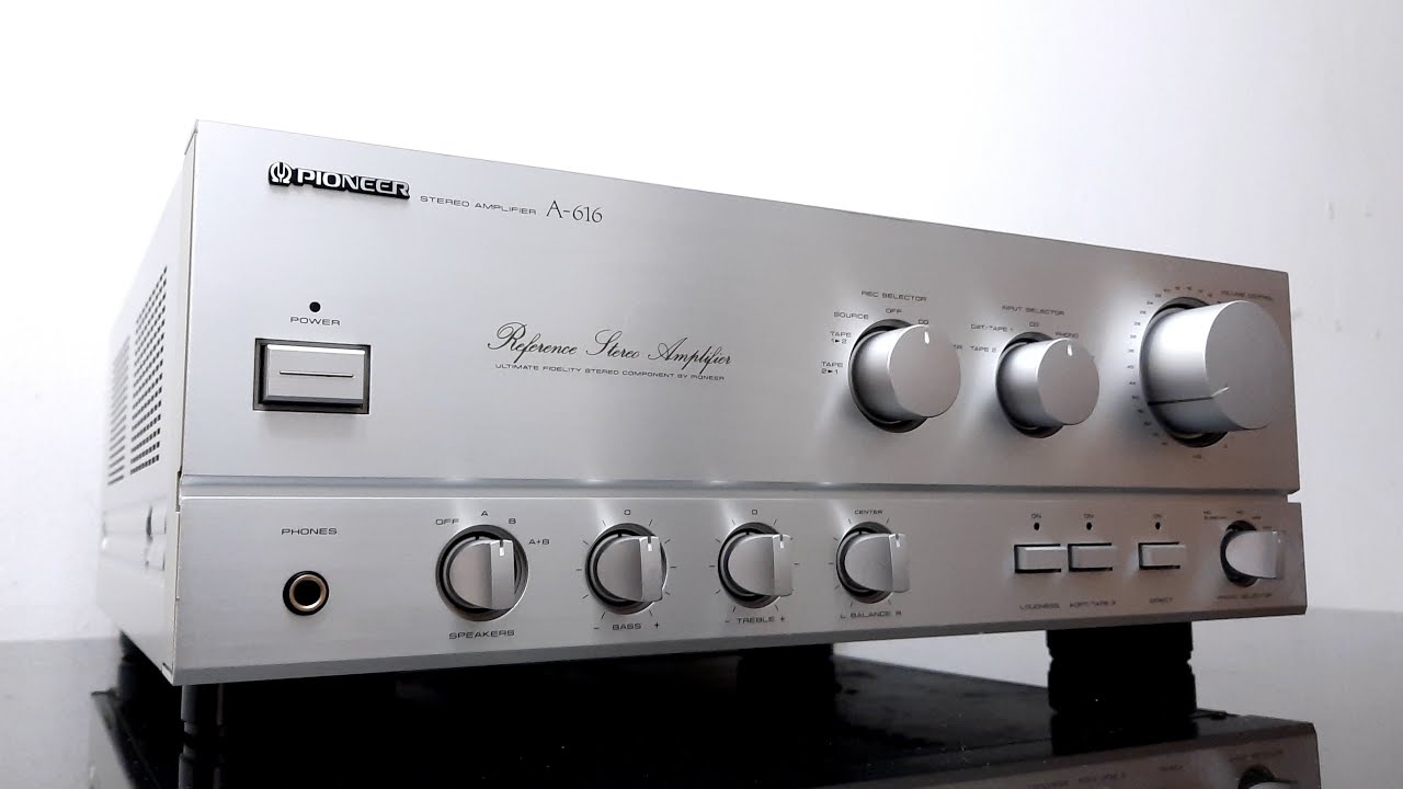 Pioneer A-616 Stereo Amplifier - Japan, 1987