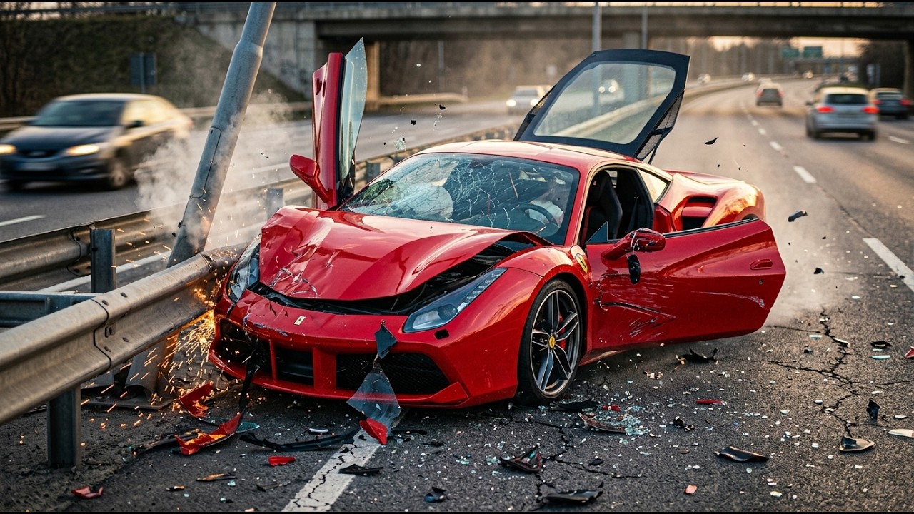 $350,000 Ferrari 488 GTB Destroyed in Crash !–Full Supercar Restoration!