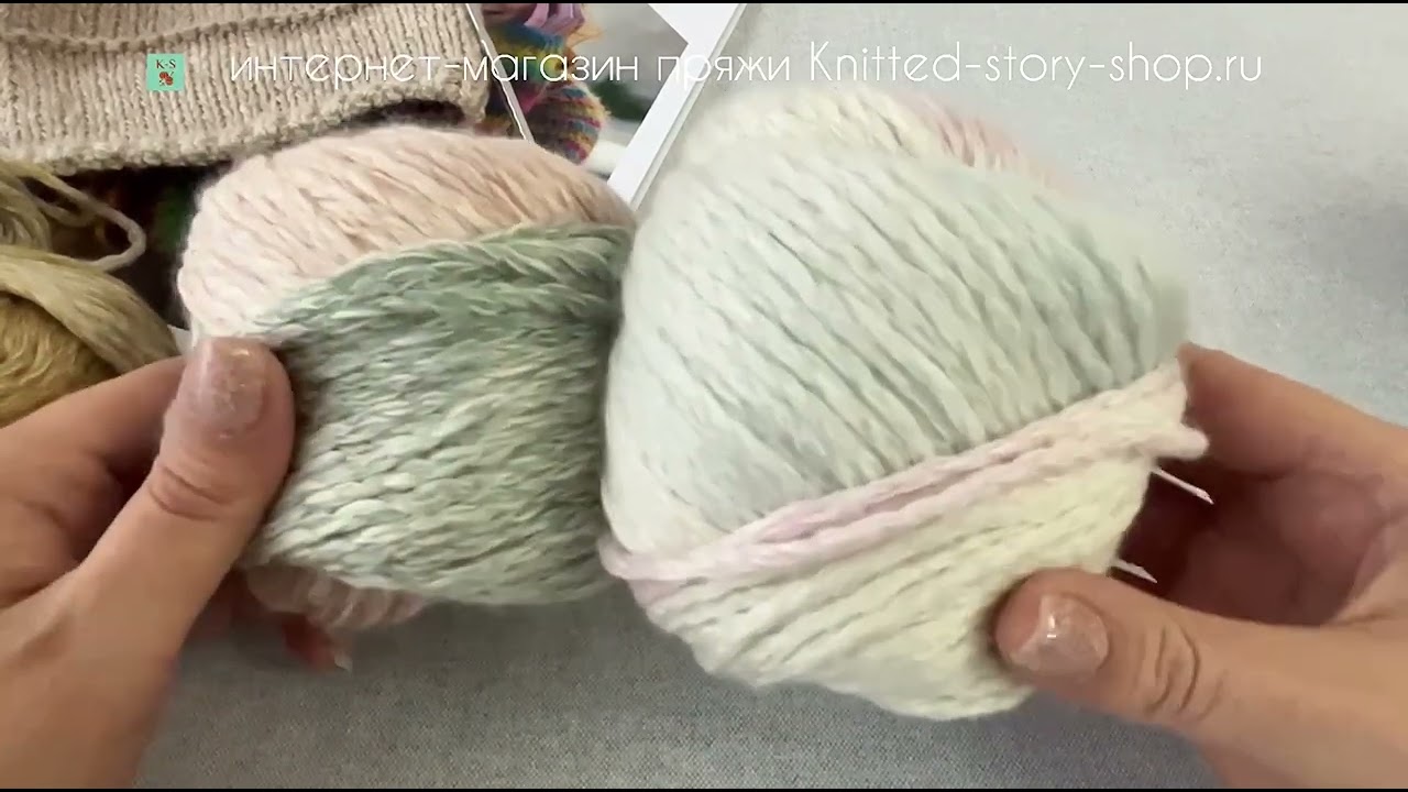 Katia Cashmina Cotton. Обзор пряжи от интернет-магазина Knitted-story-shop.ru