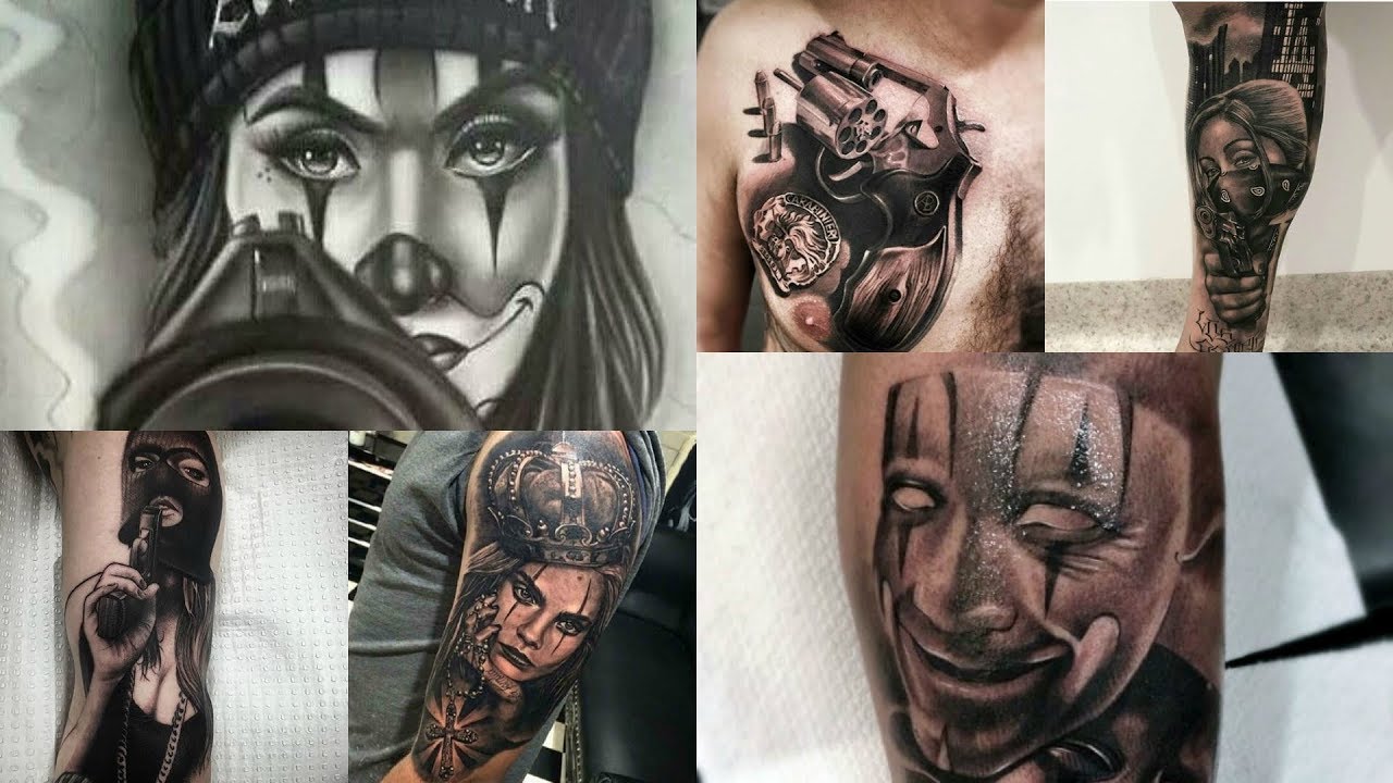 Gangster Look Tattoos || Fascinating Tattoos for Gangster Look | PhoeniX GuyzZ Fashions