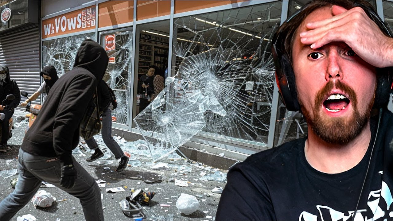 It Begins… NYC Thieves Start Raiding Restaurants | Asmongold Reacts
