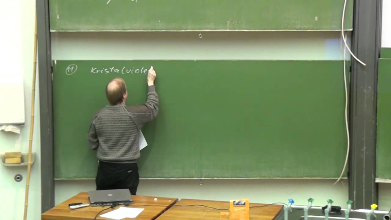 Vorlesung Organische Chemie 2.57 Prof. G. Dyker