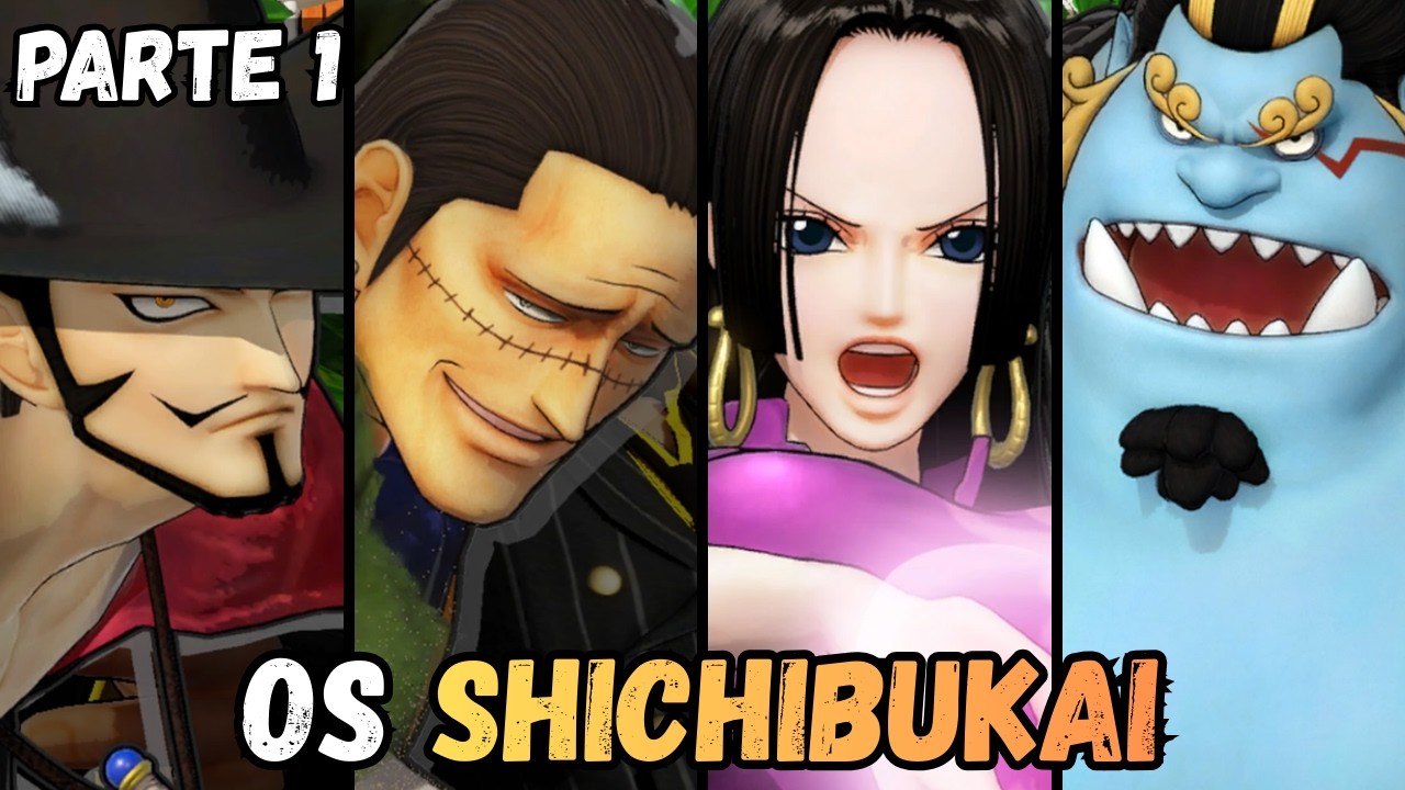 OS SHICHIBUKAI! MIHAWK, CROCODILE, BOA HANCOCK E JINBE – OPW4 PS5 (PARTE 1)