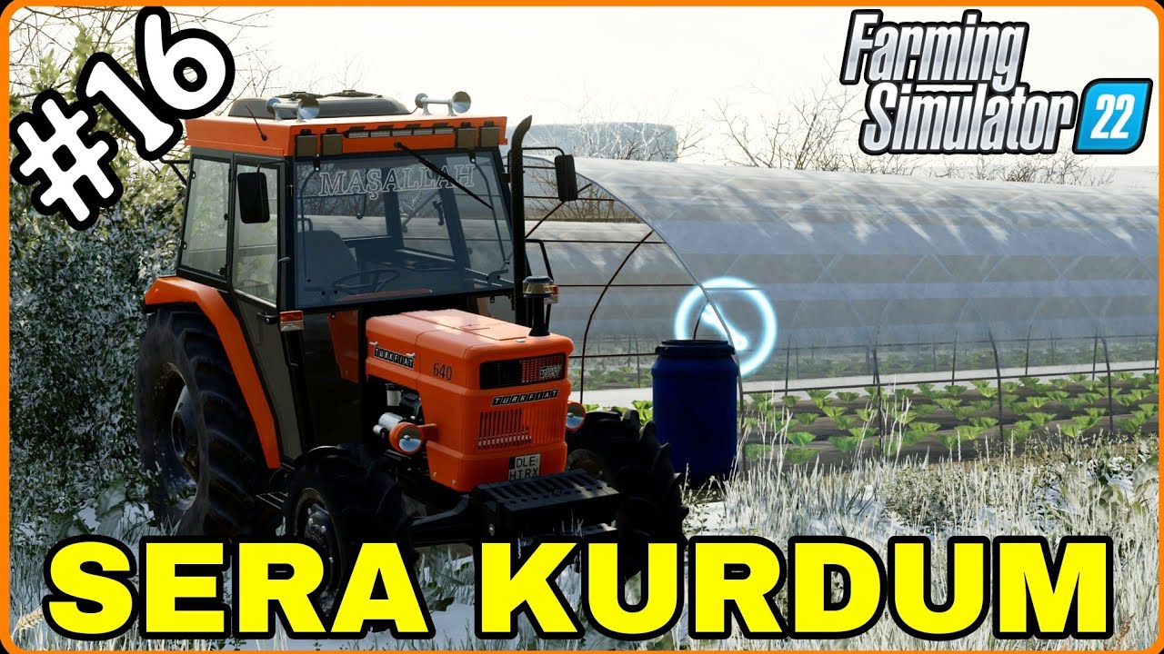 SÜPÜRGE DARISINDAN KAZANDIĞIM PARAYLA ZERA KURDUM 🔸️ FARMİNG SİMULATOR 22 GAMAPLAY