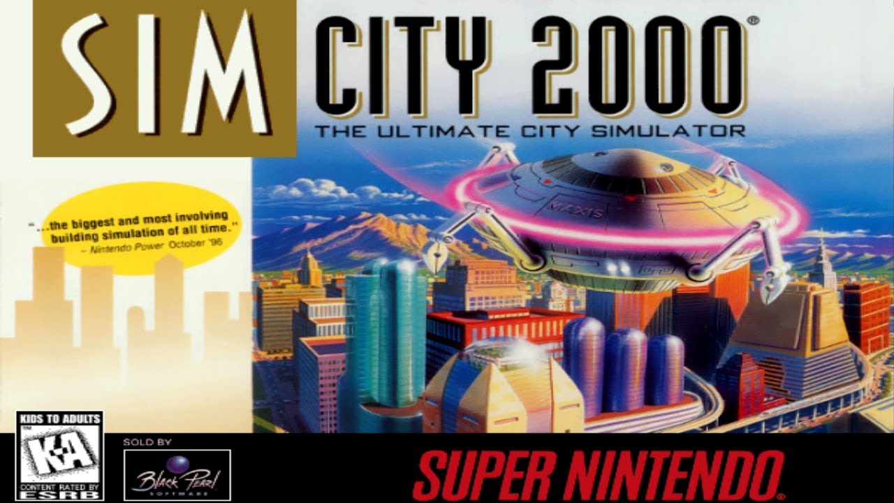 SimCity 2000 GamePlay (SNES)