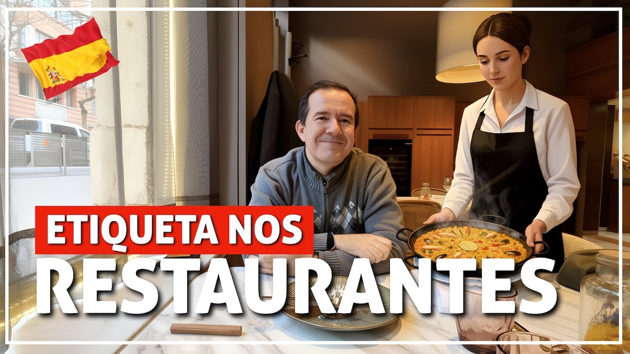 🍽️ etiqueta nos restaurantes da Espanha 🇪🇸 #287