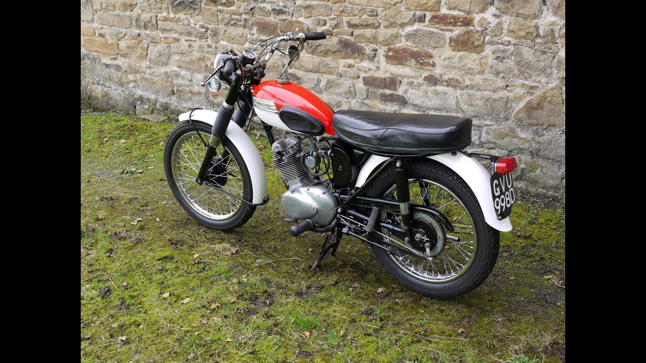 Triumph Tiger Cub on the road