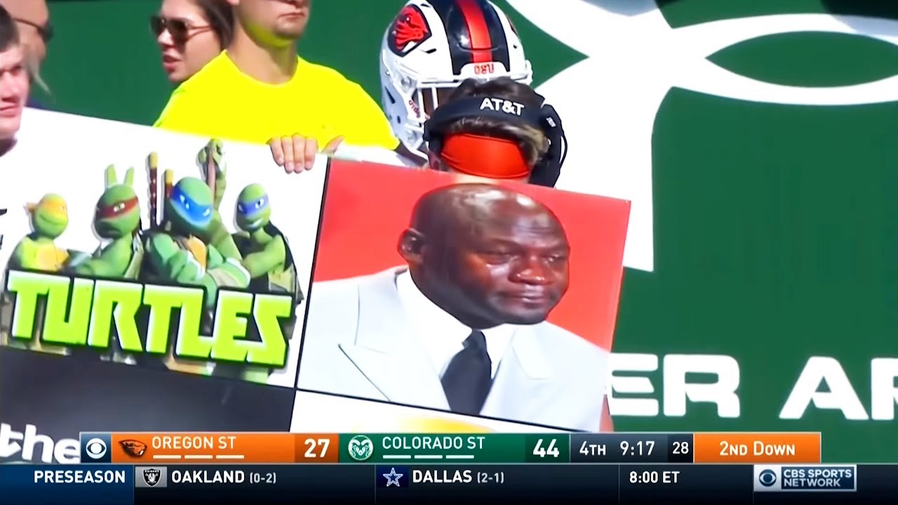 Funny play call signs in College Football Compilation