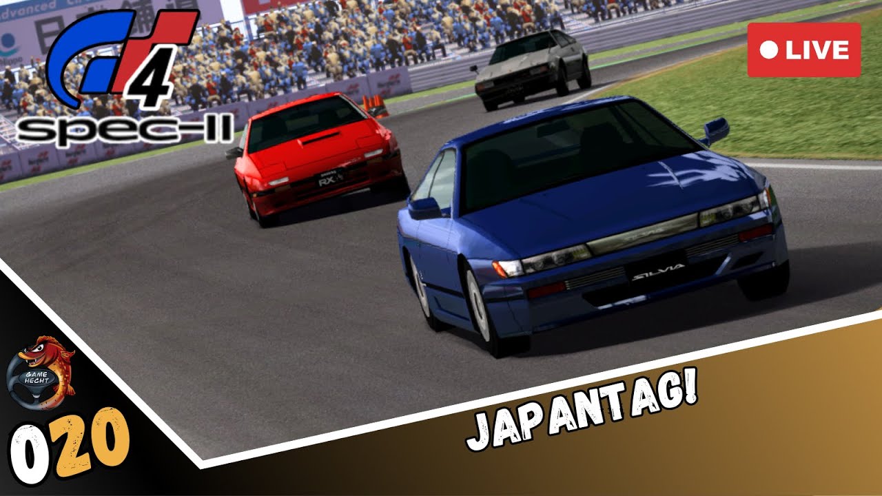 Letzter Stream vor Japanurlaub! | Gran Turismo 4 Spec II [PCSX2] | DEUTSCH Randomizer Challenge #20