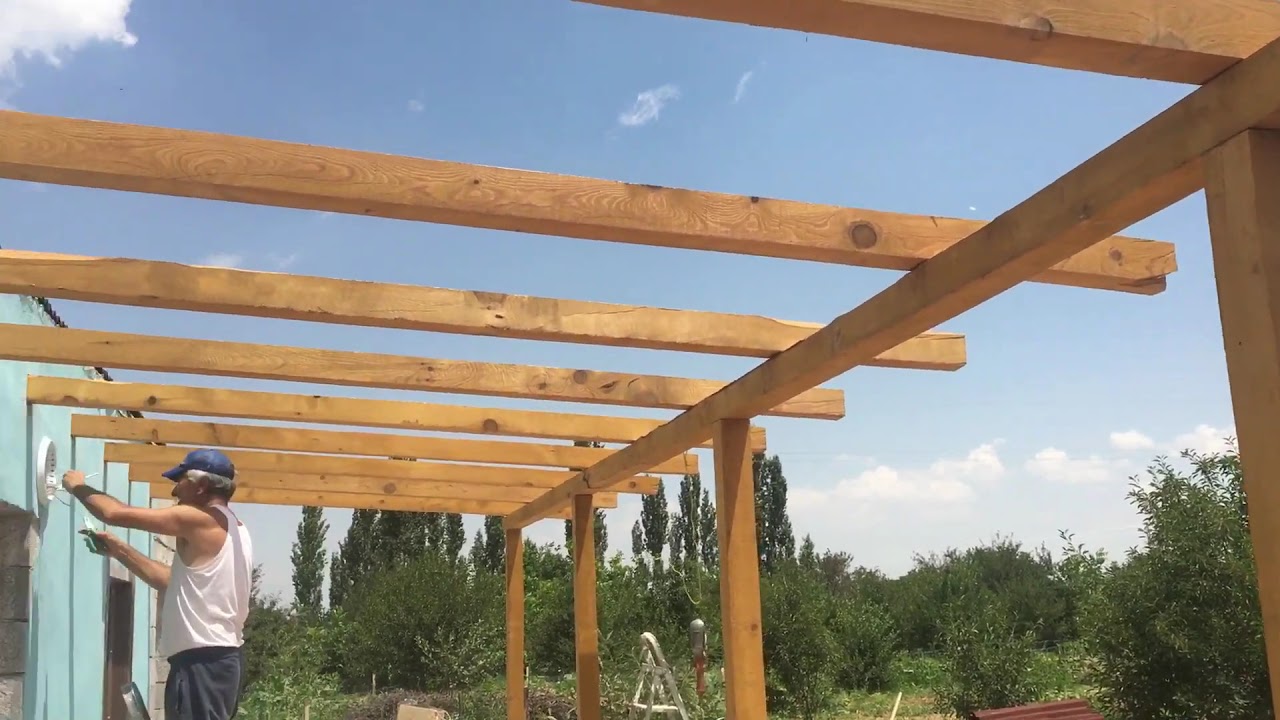 Ahşap pergola yapımı