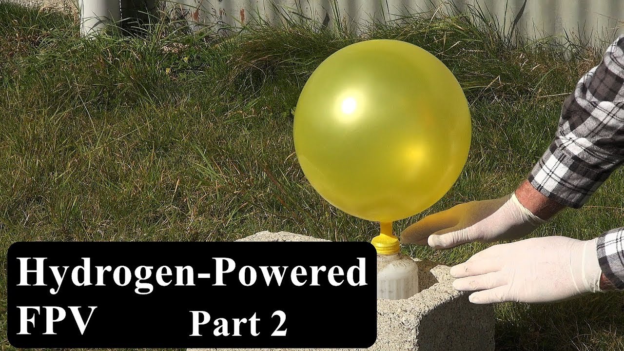A drone alternative: hydrogen-lift aerial video (FPV) Part 2