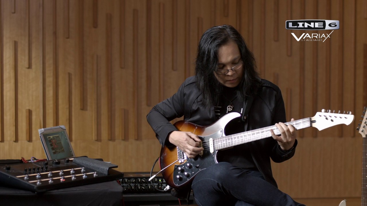 Clip Review Line 6 Variax Standard  by Jack Thammarat