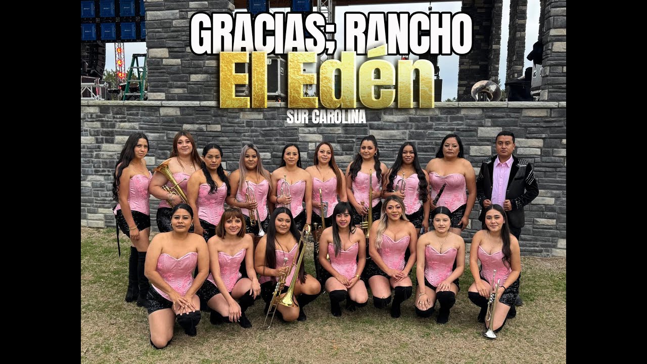 Banda Flores Morenas en Rancho El Edén, Gaston Sur Carolina, USA