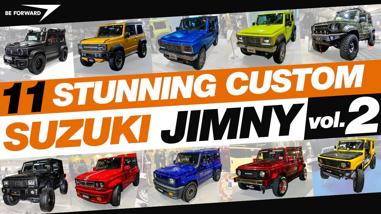 Suzuki Jimny 10 потрясающих модификаций, сделанных в Японии, часть 2