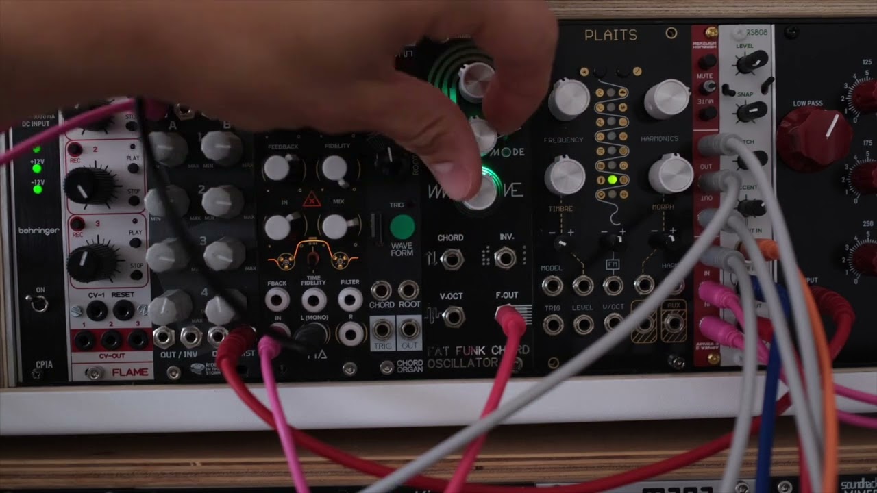 EURORACK  OSC FAT FUNK CHORDS OSCILLATOR kitt bang kammerl   