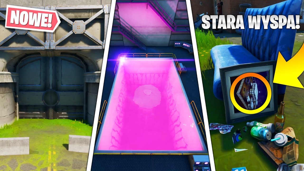 Fortnite 2: Sekrety Nowej Wyspy! (Zabytki Starej Mapy, Podwodne Ciekawostki..)