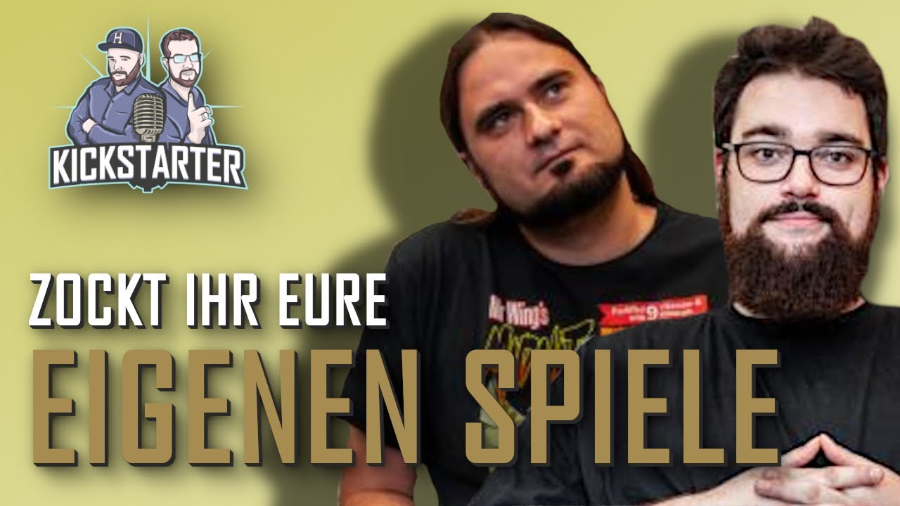 🎙 Die EIGENEN Spiele spielen ..?? | Philmann & Michael von Deck13 | Podcast