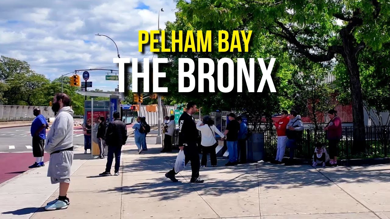 Walking Pelham Bay Bronx NYC 4K Virtual Tour
