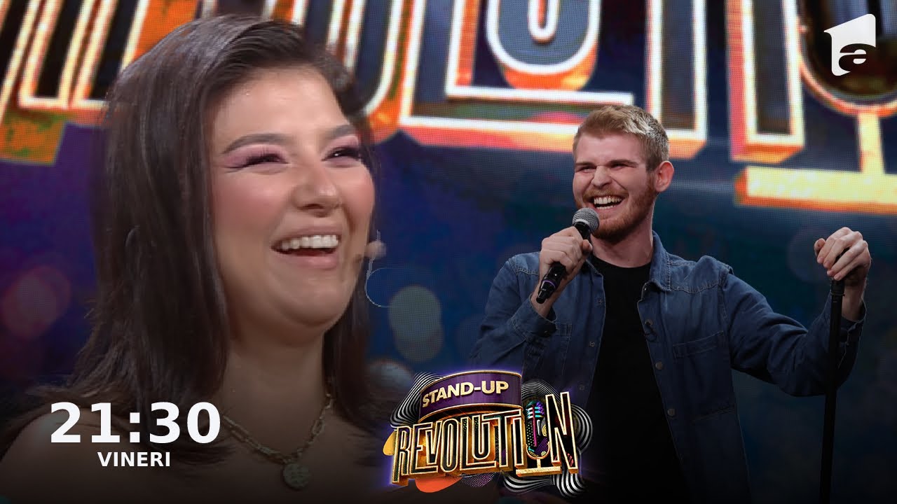 Tudor Costina, glume cu greutate la Stand-up Revolution:,, De unde îmi mai iau validarea?” 🤣