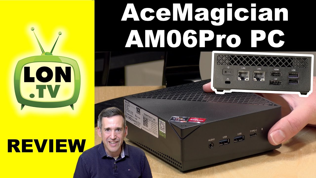 Обзор мини-ПК Ryzen AceMagician AM06Pro на базе Quad 4k, Dual Ethernet (включая 2,5 Гбит)