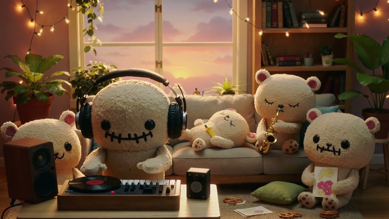 Fuggler Relaxing Lofi Room – Cozy Evening Ambience for Sleep & Study