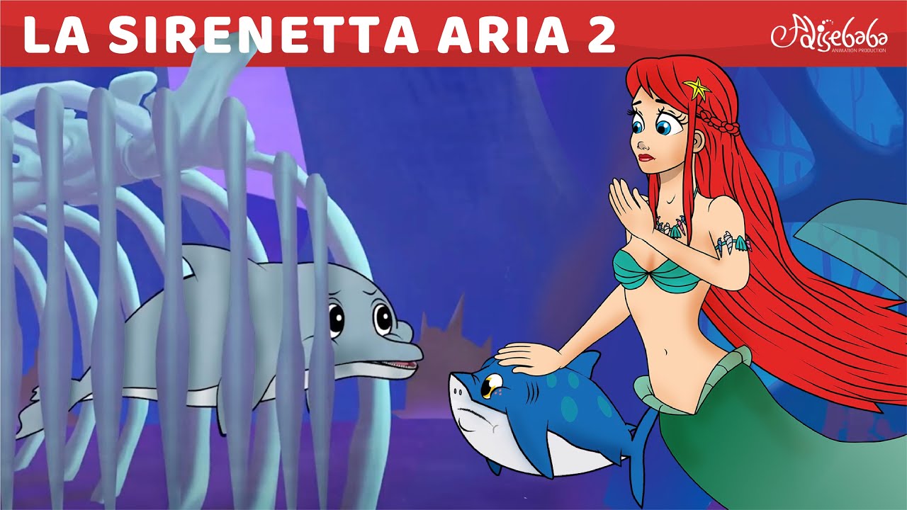 La Sirenetta Parte 2 - Baby Shark - Piccolo Squalo | Cartoni Animati | Fiabe e Favole per Bambini
